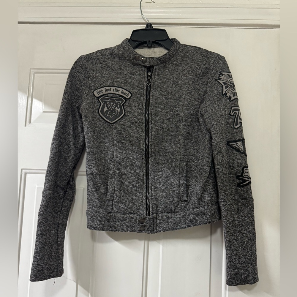 Fox Women's Gray Patch Jacket